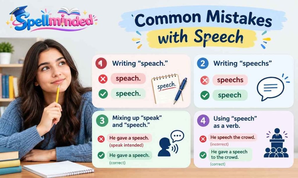 Common Mistakes with Speech