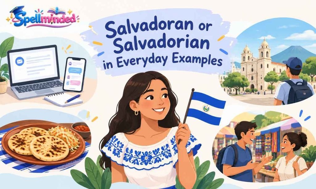 Salvadoran or Salvadorian in Everyday Examples