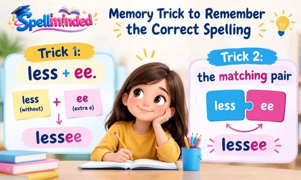 Memory Trick to Remember the Correct Spelling