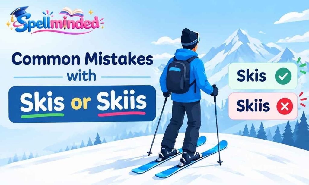 Common Mistakes with Skis or Skiis