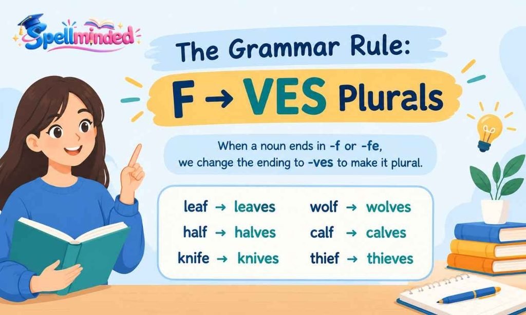 The Grammar Rule: F → VES Plurals