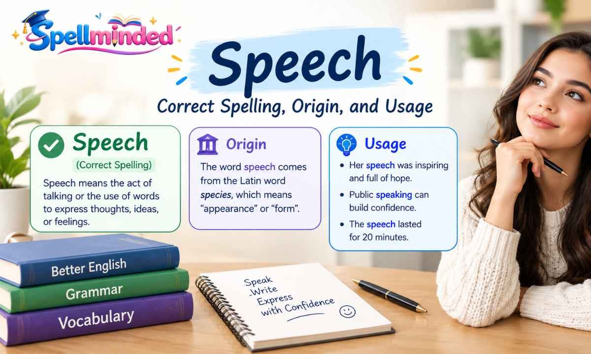 Speach or Speech