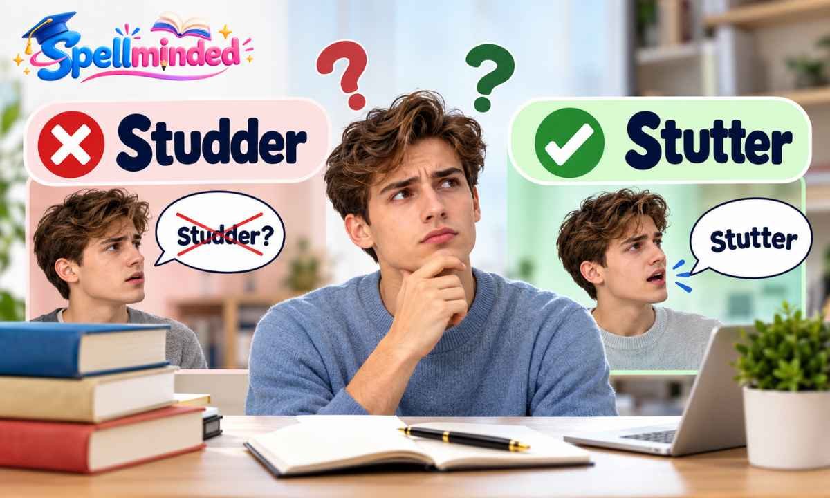 Studder vs Stutter Correct Spelling, Meaning, and Usage (2026)