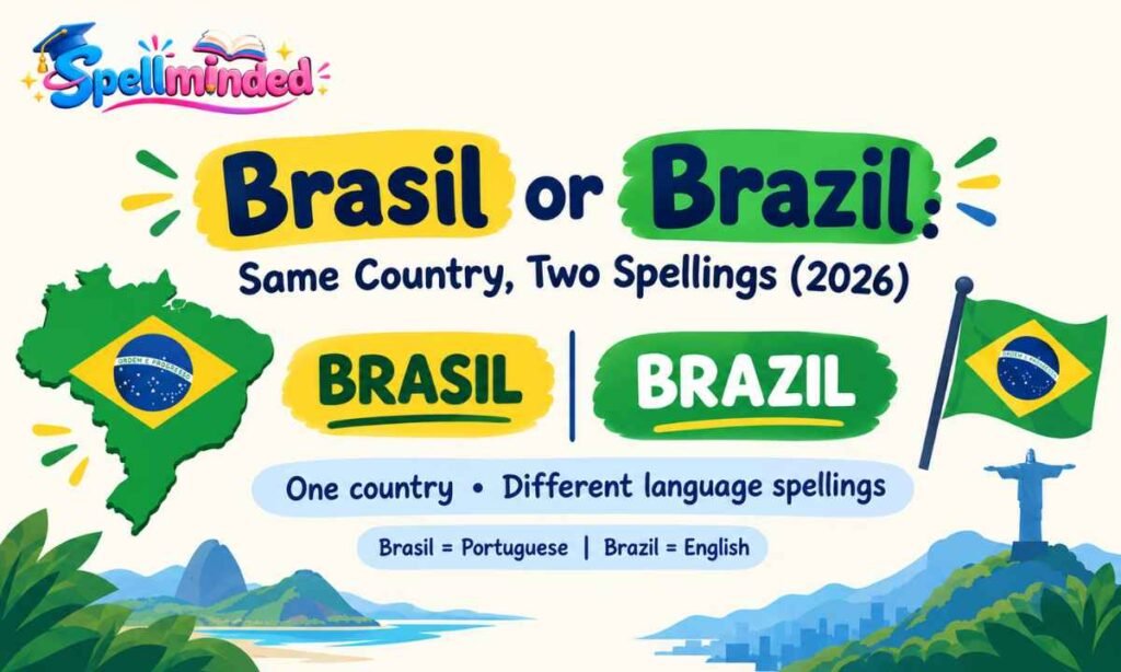 Brasil or Brazil Same Country, Two Spellings (2026)